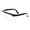 Black frame white fi, variant on KCAHPAN Eye Protections Glasses PC Glasses for Safe Use in Hair Removal Treatments