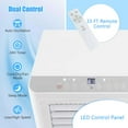 thumbnail image 4 of Costway 10000 BTU (6500 BTU DOE) 350 sq ft Portable Air Conditioner, White, 4 of 11
