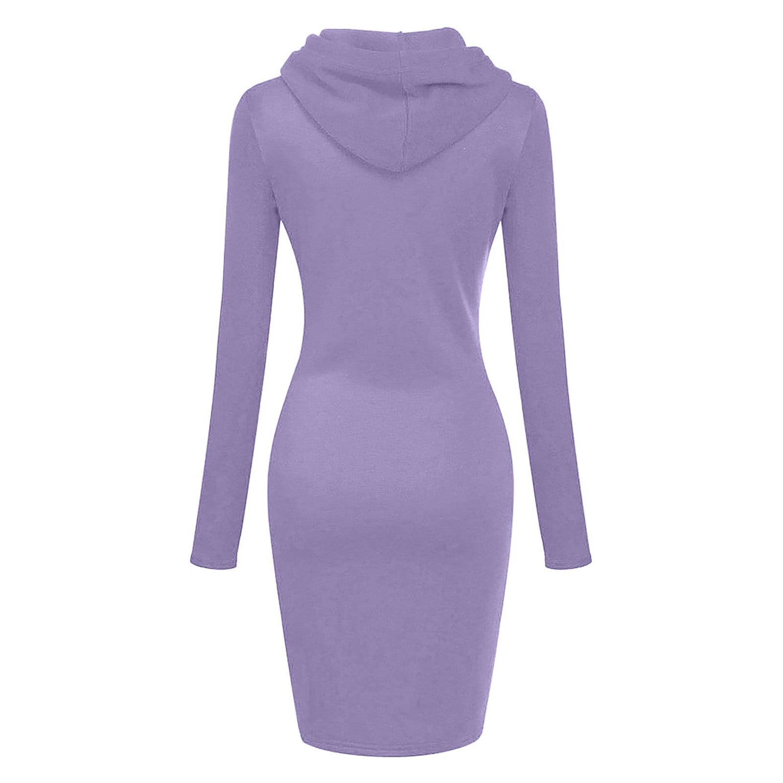 Blvb Womens Fall Pullover Hoodie Sweatshirts Long Sleeve Midi Dresses Casual Slim Knee Length Dress with Pockets Purple Blvb Womens Fall Pullover Hoodie Sweatshirts Long Sleeve Midi Dresses Casual Slim Knee Length Dress with Pockets Purple