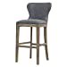 thumbnail image 3 of New Pacific Direct Dorsey Bar Bar & Counter Stools, Nubuck Charcoal, 3 of 10