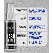 Stacy Lash Eyelash Extension Primer (1.35fl.oz/40ml)/ Alcohol-Based Cleanser / Protein Oil Remover / Pretreatment for Individual Extensions / Professional Use Only