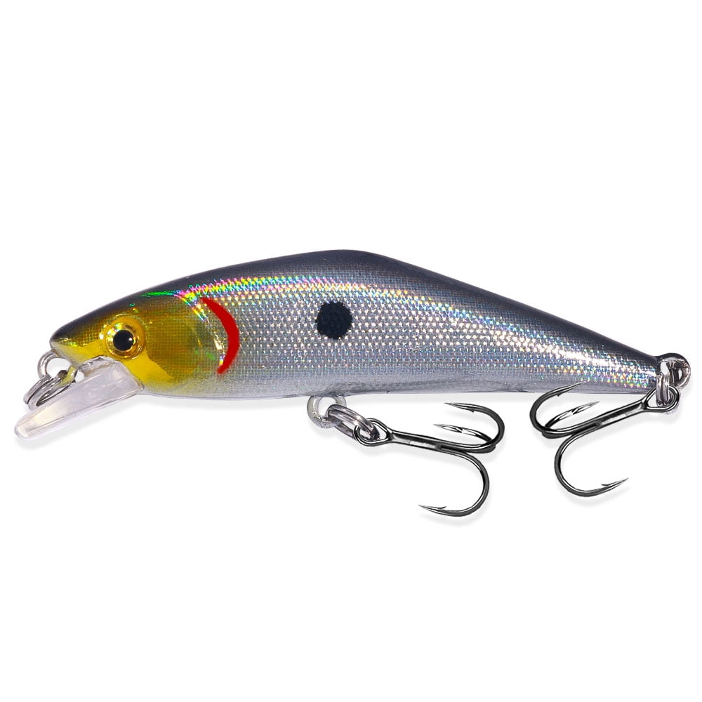 HENGJIA Fishing Lures, Jerkbait for Bass Fishing Minnow Lure Set Fishing Plugs Hard Baits Swimbaits Topwater Lures for Trout Bass Perch Fishing,30pcs