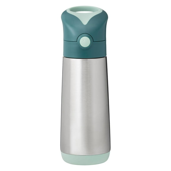 b.box - 16.9 oz Insulated Water Bottle: Keeps Drinks Cold up to 15 Hours, Warm up to 8 Hours. Triple Wall Stainless Steel Kids Water Bottle. Dishwasher Safe