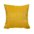 thumbnail image 5 of Juego de cojines de terciopelo amarillo de estilo lujoso 2 piezas 45x45 cm BRILLAR, 5 of 5