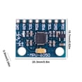 thumbnail image 5 of Módulo MPU-6050 Giroscopio de aceleración de tres ejes 6DOF GY-521 3-5 V, 5 of 5