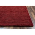 thumbnail image 2 of Rizzy Home Technique Hand-Loomed Area Rug 8 Ft. X 10 Ft. Burgundy, 2 of 4