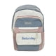 thumbnail image 2 of Mochila Escolar Para Estudiantes, Polister, 35, 5 X 25, 5 X 12, 5 Cm, Gran Capacidad, Mltiples Compartimentos, Para Estudiantes De Primaria, Secundaria Y Bachillerato, Paquete De 1, Azul, Ukhbmc, 2 of 8
