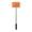 Orange, variant on Orange Extendable Car Window Cleaning Brush, Telescoping Microfiber Windshield Mop Long Handle