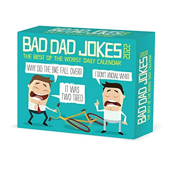 Pre-Owned Bad Dad Jokes 2022 Box Calendar Paperback