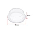 thumbnail image 2 of Unique Bargains 10pcs, Waterproof Case Switch Covers Caps Protector Clear Silicone Round for Boat Rocker Switch, 2 of 3