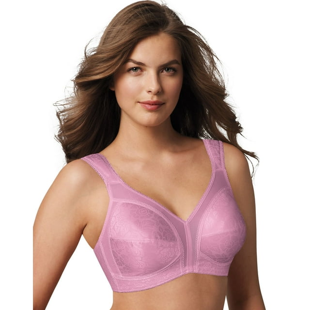 Playtex Soutien-Gorge Sans Armatures 18 Hour Original Comfort Strap pour Femmes, 38B, Belles Rose