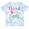 thumbnail image 3 of Inktastic I Love My Family Boys or Girls Toddler T-Shirt, 3 of 5