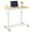 Natural, variant on Giantex Mobile Height Adjustable Standing Desk, Compact Pneumatic Sit to Stand Computer Desk w/ Lockable Casters, Ergonomic Rolling Laptop Table for Home Office, Natural