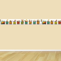 EXHUMKY Kids Wall Decal in Assorted Colors for Bedroom Decoration, Removable and Reusable, 1 Piece