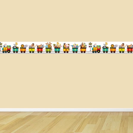 EXHUMKY Kids Wall Decal in Assorted Colors for Bedroom Decoration, Removable and Reusable, 1 Piece