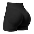 thumbnail image 1 of Women's High Waisted Yoga-Shorts High Elastic Seamless Fitness Pants Stylish Female Leggings, 1 of 5