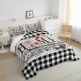 thumbnail image 3 of Feelyou Vintage Wooden Plank Queen Comforter Set, Christmas Farmhouse Bedding Sets, Rustic Cabin Reversible Bedding Comforter Set, Microfiber Bedroom Decor, 3pcs, 3 of 8