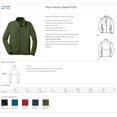 thumbnail image 6 of Port Authority Mens 100 Percent Polyester Pique Fleece Jacket. F222, 6 of 6