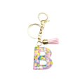 thumbnail image 1 of Llavero Accesorios para bolso Accesorios lindos Llavero Damas Iniciales Llavero Bolso de mujer Colgante, 1 of 2