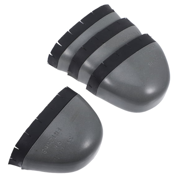 unbranded 4 Pcs Protective Toe Covers Waterproof Shoe Protector Shoes Men Work Black