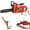 Red, variant on Mini Pull Rope Chainsaw Keychain Realistic Tool Pendant Fidget Accessory For Daily Bag And Key Decoration