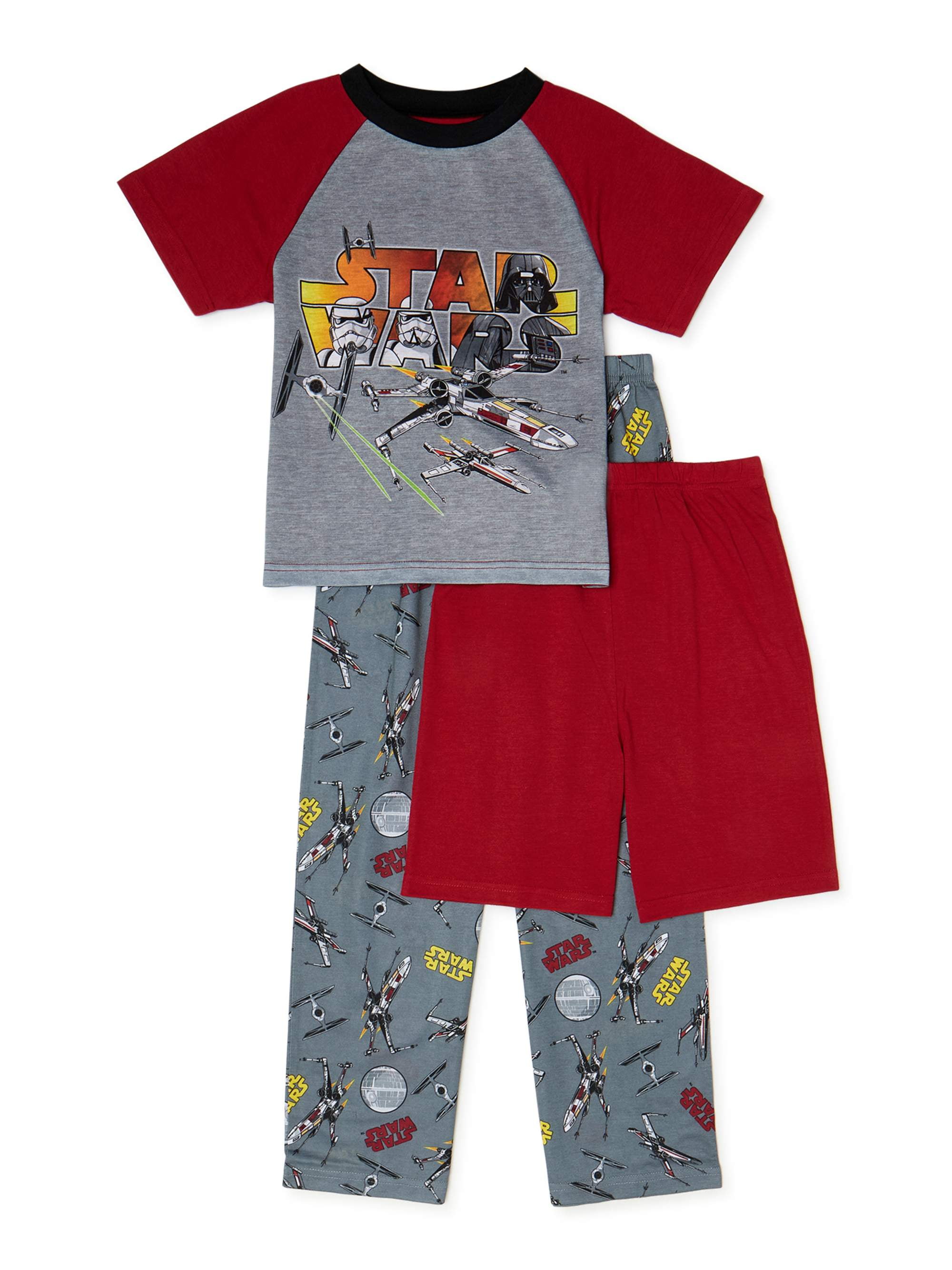 Boys Kids Children Teenage Star Wars Long Sleeve Pyjamas pjs Age 4-12 yrs