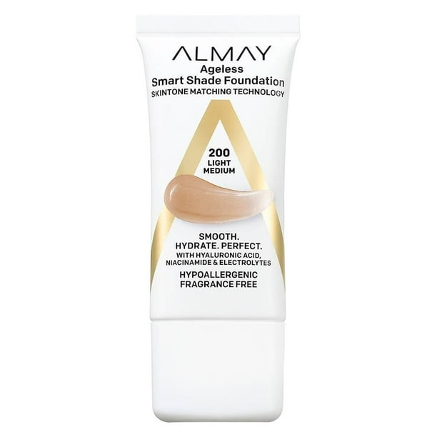 Maquillaje líquido Almay Smart Shade Foundation 200 light medium 30 ml