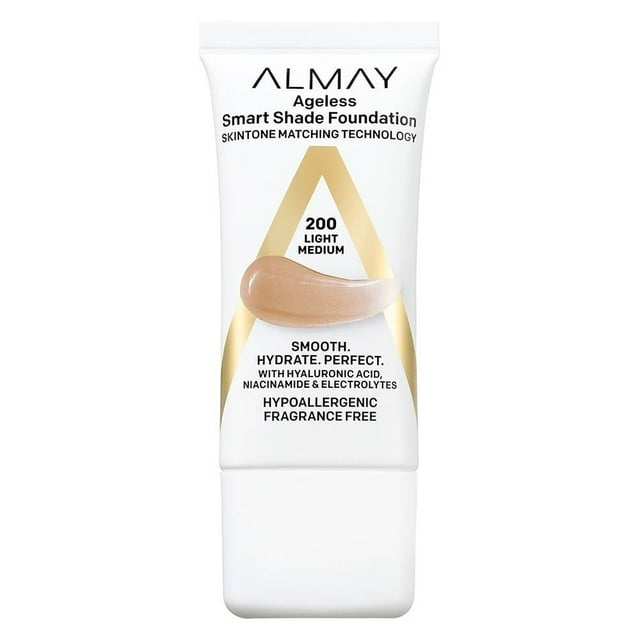Maquillaje líquido Almay Smart Shade Foundation 200 light medium 30 ml