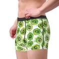 thumbnail image 2 of Fotbe Green Kiwi Men’s Total Support Pouch Boxer Briefs, X-Temp Cooling, Moisture-Wicking Underwear, Regular, Long-leg and Trunk-X-Large, 2 of 6