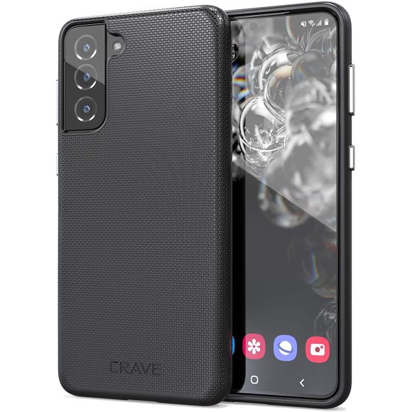 Crave Double Garde pour Samsung Galaxy S 2021 (6,7 Pouces) - Noir