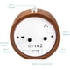thumbnail image 5 of Reloj despertador analógico de madera con repetición - reloj retro con luz de alarma de esfera - reloj de mesa de madera vintage silencioso sin tictac Adepaton LKX-1154-1, 5 of 7