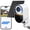 White, variant on 2K Solar Security Camera, 2.4GHz WiFi Security Cameras Wireless Outdoor, Battery Powered Cameras for Home Security, Color Night Vision, 2-Way Audio, Waterproof
