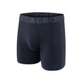 thumbnail image 4 of Aeropostale Mens Boxer Briefs-Cotton Stretch Boxer Briefs Underwear (Navy/Brown/Black/Grey/Navy, Large), 4 of 6