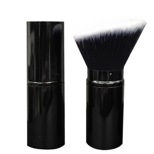 Brocha para polvos faciales para la aplicación de maquillaje. Herramienta de belleza suave para todo tipo de pieles.