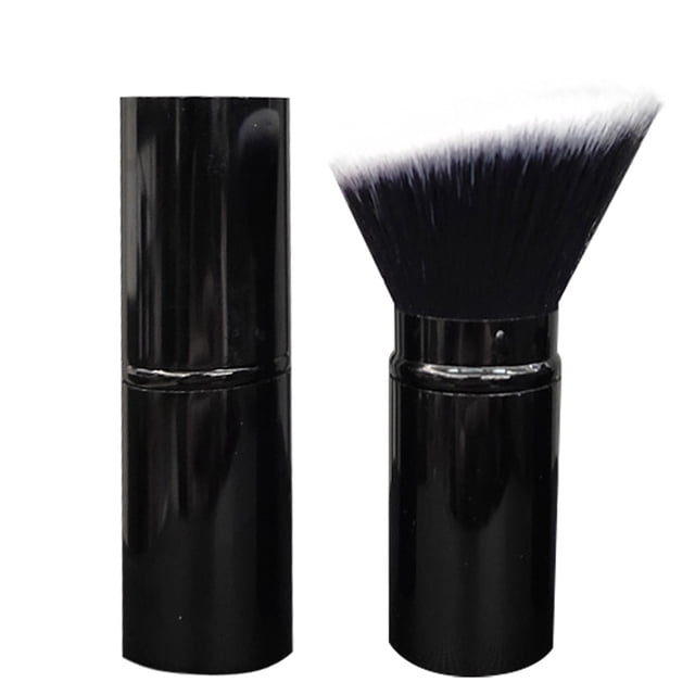 Brocha para polvos faciales para la aplicación de maquillaje. Herramienta de belleza suave para todo tipo de pieles.