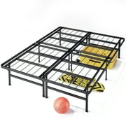 Zinus 14 Smartbase Zero Assembly Mattress Foundation Metal Platform Bed Frame Twin Walmart Com Walmart Com