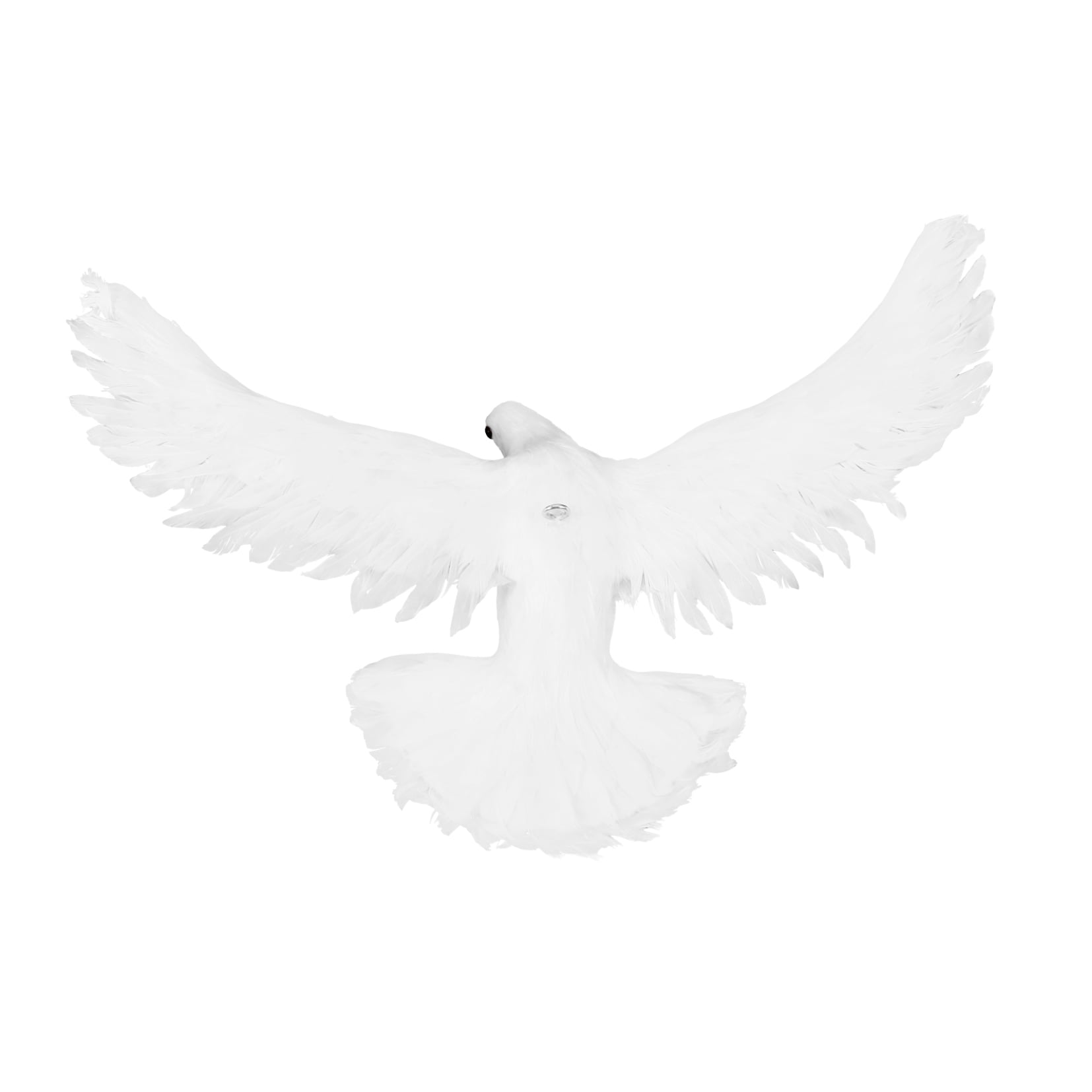 Soimiss Artificial Peace Dove Decoration Realistic Statue Leg Design For Garden Lawn Dove Decor And Home Ornaments
