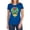 Royal, variant on Play Doh Sugar Skull Women's T Shirt, Navy, Small