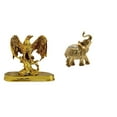 thumbnail image 1 of Escultura,Estatua de resina,figura decorativa para el hogar.,Esculturas de animales coleccionables,Figura de escritorio,Estante de estatua de elefante para escritorio,oficina,decoración del, 1 of 7