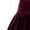 Burgundy, variant on Aellinatey Long-sleeved velvet autumn/winter dress