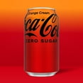 thumbnail image 3 of Coke Orange Cream FEV6&nbsp;12oz 12pk Zero Sugar, 3 of 3
