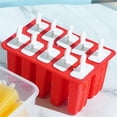 thumbnail image 2 of food grade homemade kitchen silicone popsicle mold, 2 of 5