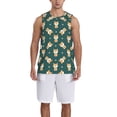 thumbnail image 6 of Rocae Cute Shiba for Men's Basketball Jersey Lightweight and Breathable Athletic Tank Top,Quick-Drying Sports Jersey Large, 6 of 9