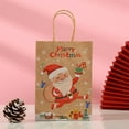 thumbnail image 3 of Packing Bag Packing Bag Christmas Stand-up Snowflake Santa Claus Gift Bag for Christmas, 3 of 6