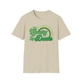 thumbnail image 2 of Lucky Dude, Gildan Unisex Softstyle T-Shirt, St Patricks Graphic Tee, S-3XL, 2 of 6