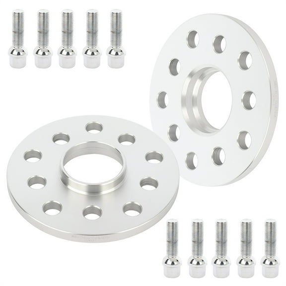 ECCPP 2PCS Wheel Spacers 5x100/5x112 to 5x100/5x112 10mm 5LUG for RS6 2003-2004 for A3 2006-2015 for Jetta 1993-2015 for Q3 Quattro 2015