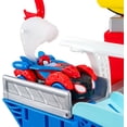 thumbnail image 6 of Marvel Spidey and His Amazing Friends Construction Zone Chaos Track Set - 2-Foot High Dual Race Track with Zip Line, Play Zones, and Exclusive Vehicles, 6 of 9