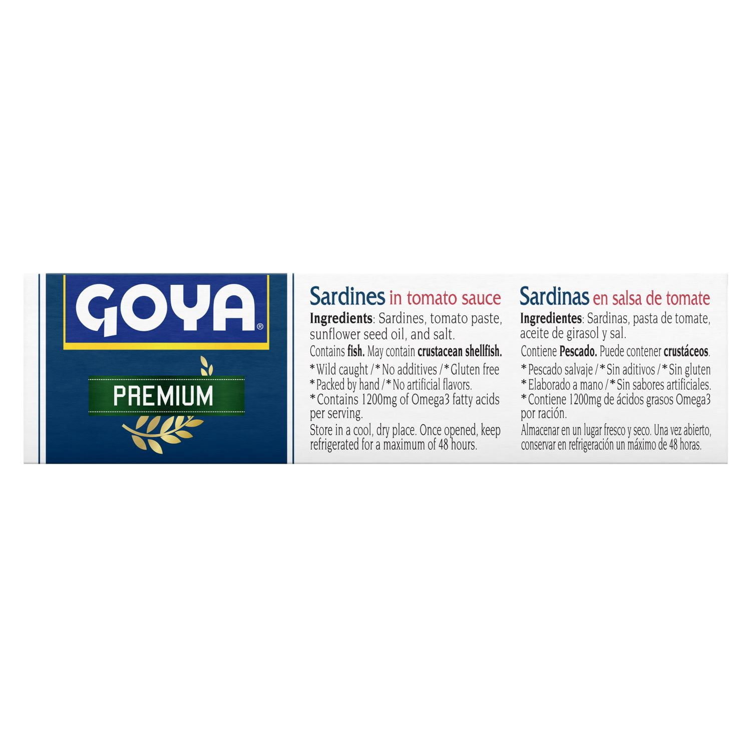 (5 pack) Goya Goya Sardines, 4.25 oz