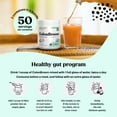 thumbnail image 6 of ColonBroom Psyllium Husk Powder & Stevia, Cleanse for Gut Health, Tropical Fruits (100 Servings), 6 of 7