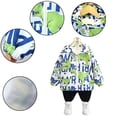 thumbnail image 2 of WOLLED Kids Boys Thin Zipper Jacket Youth Color blocking Zipper Tops 2-13T Toddler Baby Hooded Windbreaker Jacket, 2 of 10